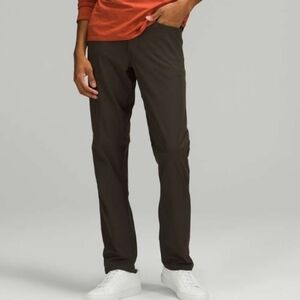 Lululemon ABC Men's Pants Classic Warpstreme Olive Green Work Buissness Casual